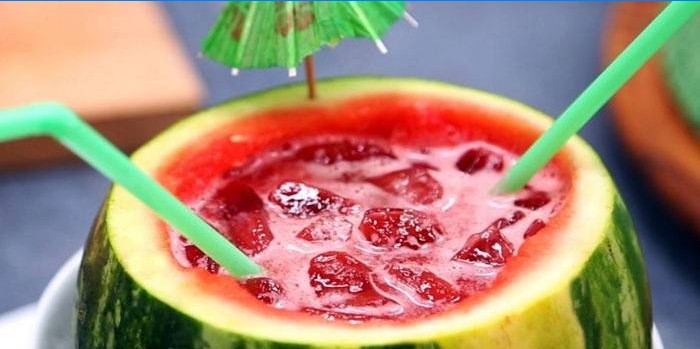 Vannmelon cocktail