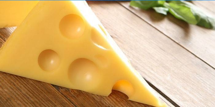 Stykke hard ost
