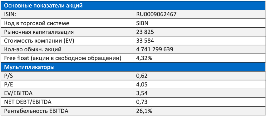 Gazprom Neft Key Performance Indicators