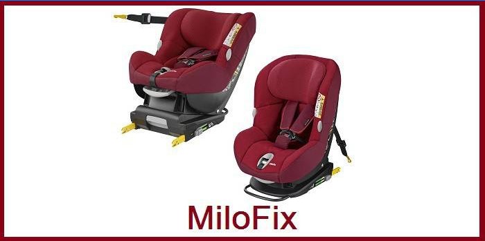 Bilseter for barn fra fødselen MiloFix