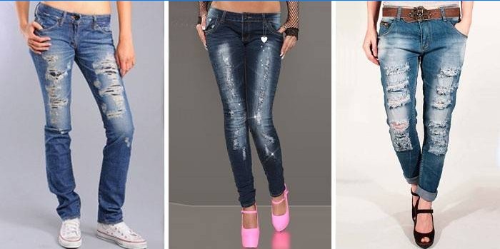 Hvordan gjøre jeans og hull i dem selv hvite