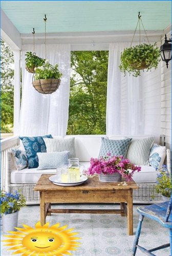 Summer Porch Decorating Ideas