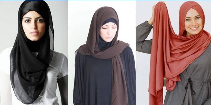 Alternativer for stilig strikket hijab