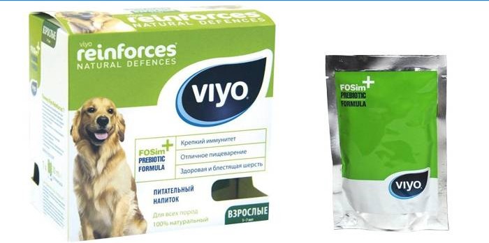 Vitamin- og mineralkompleks for eldre hunder Viyo