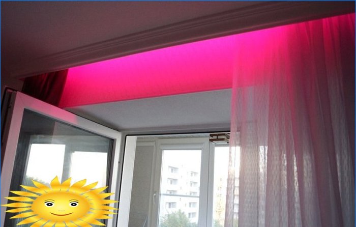 LED-strips for belysning: typer, typer, tilkobling