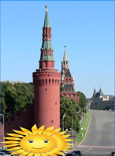Beklemishevskaya-tårnet i Moskva-kreml