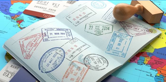 Inngangs- og utreisemerker for pass