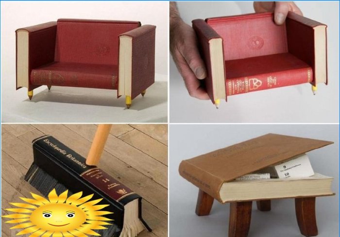 Originale ideer for bruk av gamle bøker