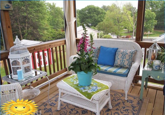 Uteplass: et spesielt sitteområde i hagen din