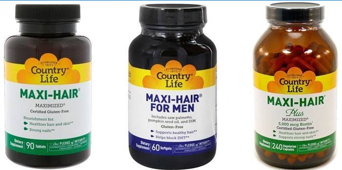 Maxi-hår for kvinner og menn