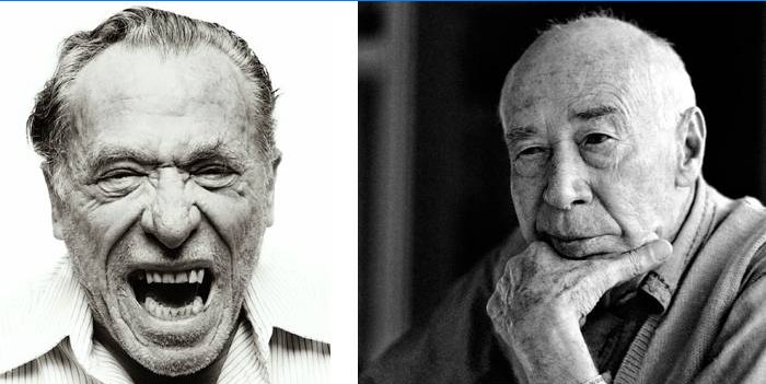 Charles Bukowski og Henry Miller