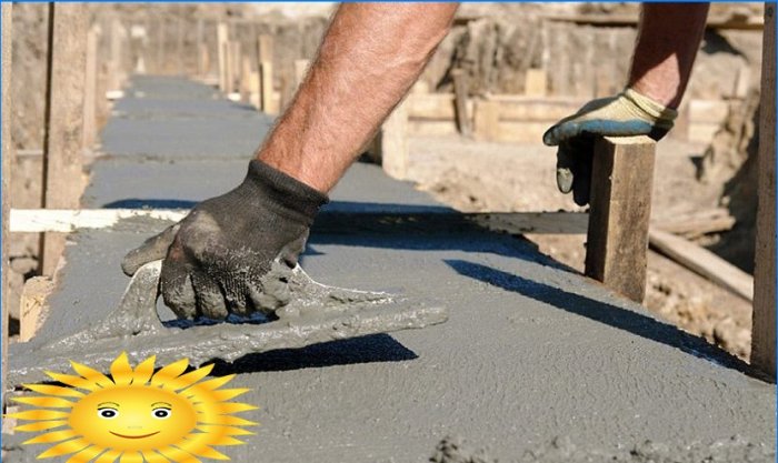 Hvordan lage god betong med egne hender