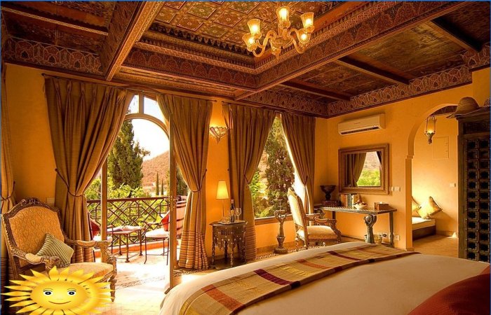 Marokkansk stil i interiør