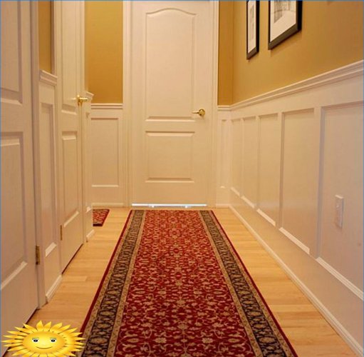 Velge bakgrunnsbilde for gangen og korridoren