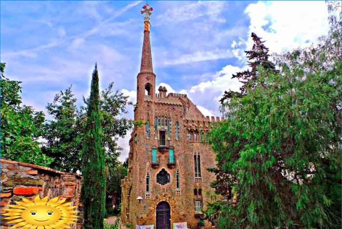 De mest kjente bygningene av Antoni Gaudi