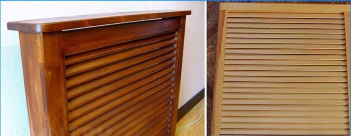 Louvered rist for radiator