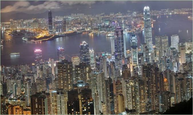Utsikt Over Hongkong