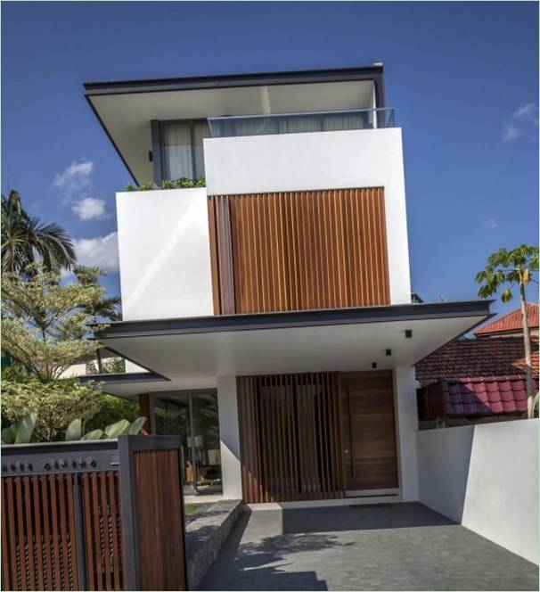 Sunny Side House Tre-etasjes bolig I Singapore