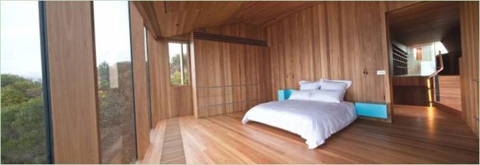 Design av soverommet Til Fairhaven Beach House I Australia