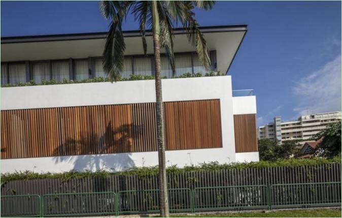 Tre-etasjes bolig Sunny Side House I Singapore
