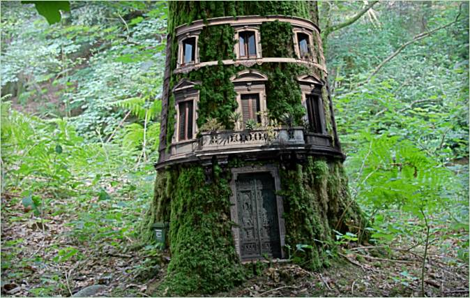 Hus i skogen