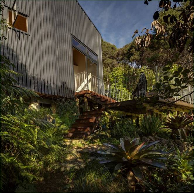 Koselig privat hus i skogen I New Zealand