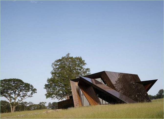 Design av et uvanlig Hus Skulpturelt Hjem