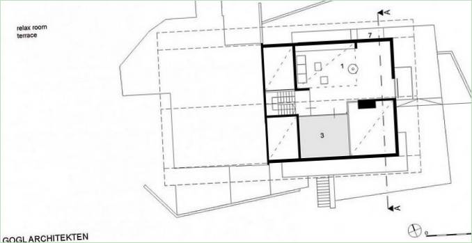 Planen Til Haus Wiesenhof av Gogl Architekten