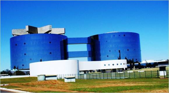 Hovedkvarter I Brasil Av Oscar Niemeyer
