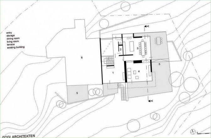 Planen Til Haus Wiesenhof av Gogl Architekten