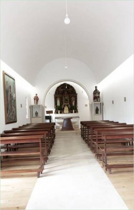 Interiør I Capela Kirke