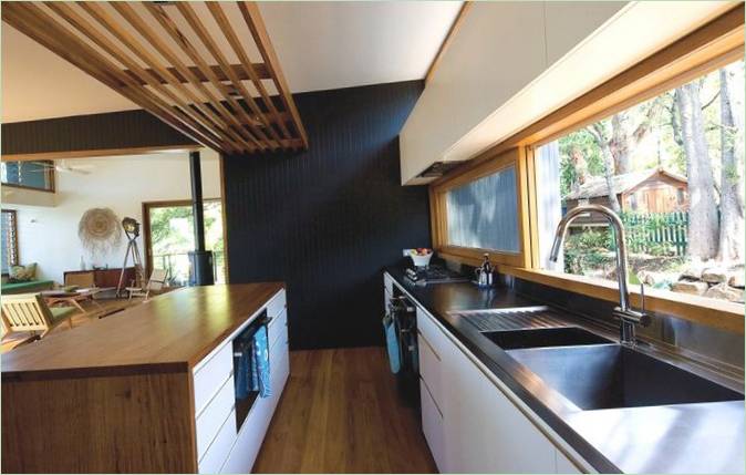 Kjøkken interiørdesign I Ozone House