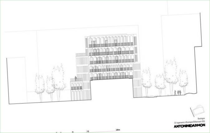 Planen for bygningens unike arkitektur-Bilde 5