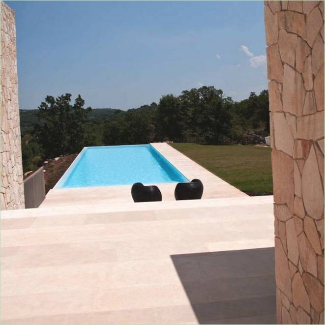 Svømmebasseng ved Siden Av Casa Ceno