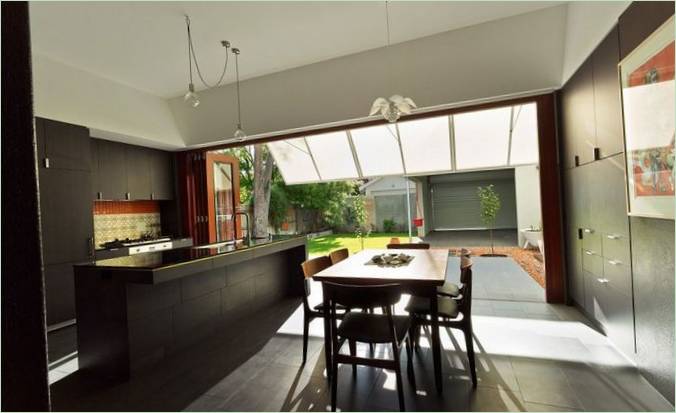Design av kjøkkenområdet i boligen