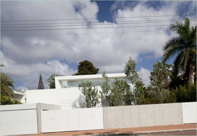 Hus bygget mellom to gårdsplasser, Israel