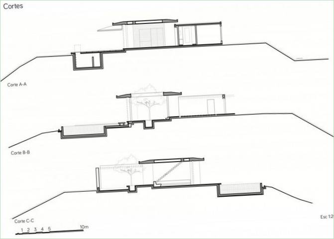 Plan For Casa 7A herregård I Colombia