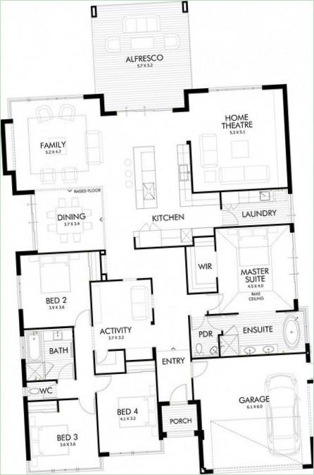 Azumi Residence plan i Australia