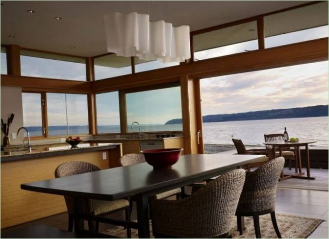 Interiørdesign av en villa I Seattle