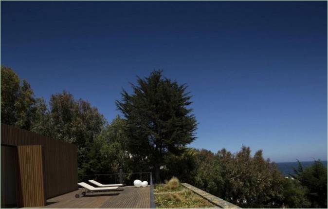 Territoriet Til Casa Rocas-residensen I Chile