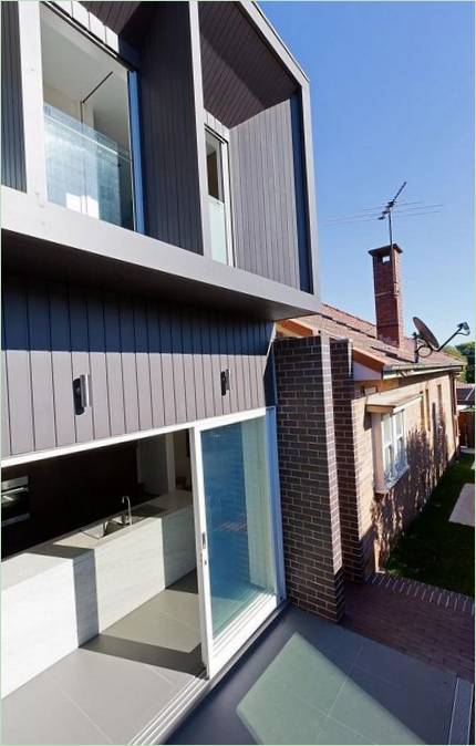 Moderne renovert designhus I Sydney