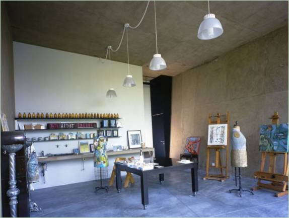 Et rom for kreativitet i herskapshuset Alpes residence I Mexico City