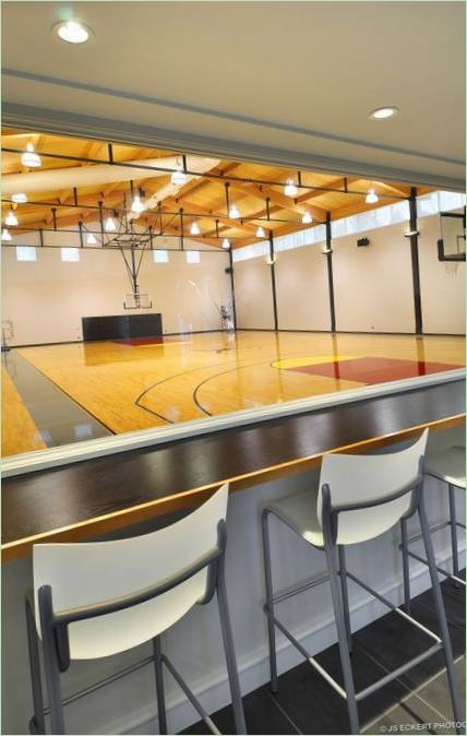 Basketball gym i HENHOLD TIL NBA standarder-Bilde 2