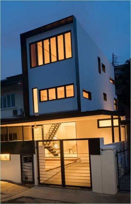 Ikke-standard layout av huset: kubisk design