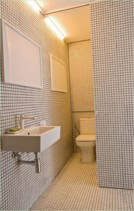 Toalett rom interiør