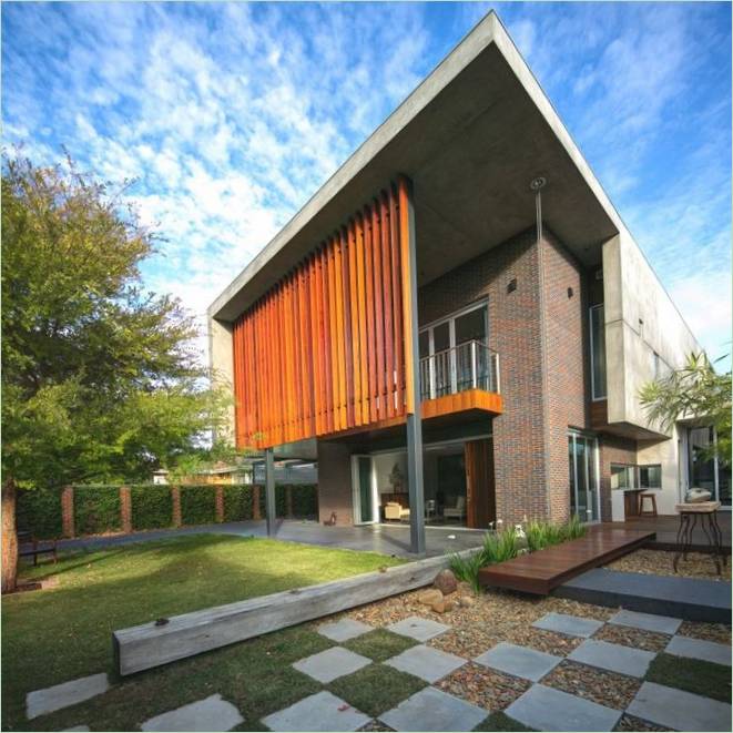 Design av et elegant landsted Wolf House I Australia