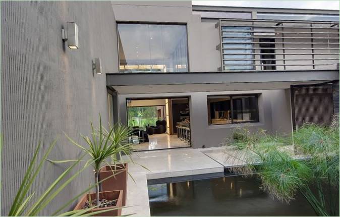 Interiørdesign av bolighuset SED i Sør-Afrika