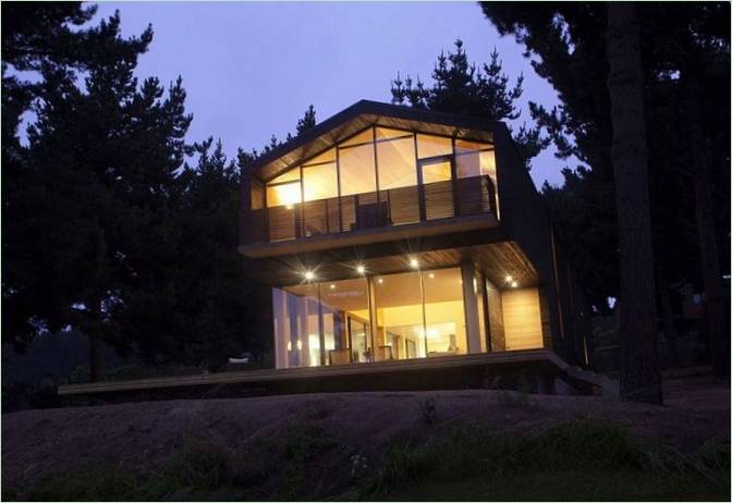 Design Av Casa Cantagua-residensen I Chile