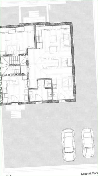 Planen til villa G-Huset Av Lorenzo Guzzini I Italia