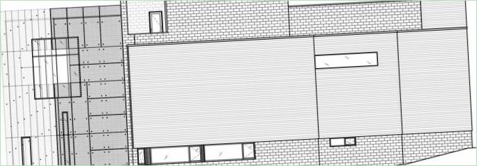 House layout plan av arkitekt Robert Young